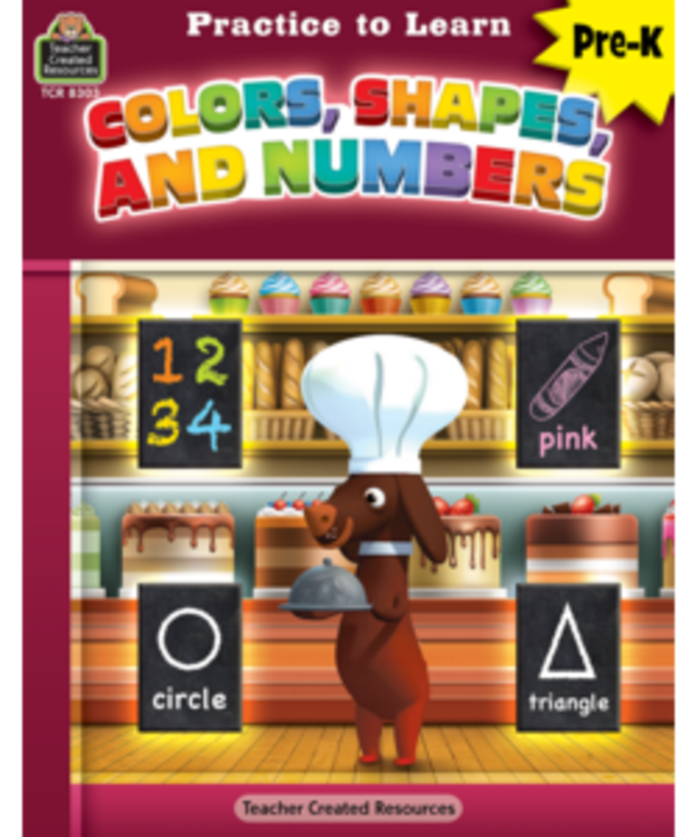 Practice to Learn: Colors, Shapes & Numbers