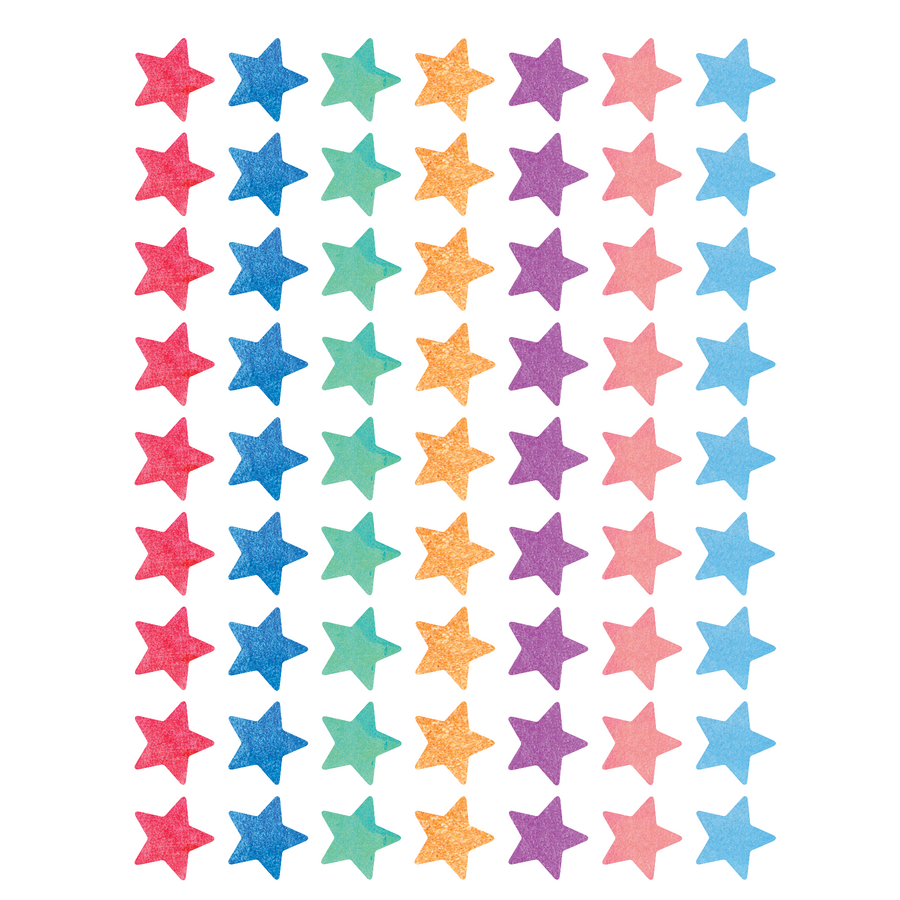 Watercolor Mini Stars Stickers