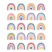 Oh Happy Day Rainbow Stickers