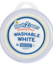 Jumbo Circular Washable Stamp Pad-White