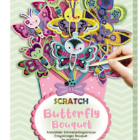 Scratch Bouquet-Butterfly