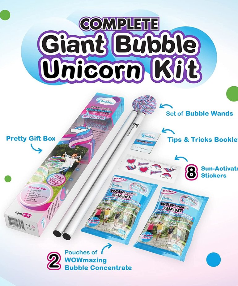 WOWmazing Unicorn Bubble Kit