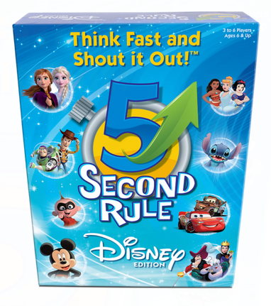 5 Second Rule DIsney Game