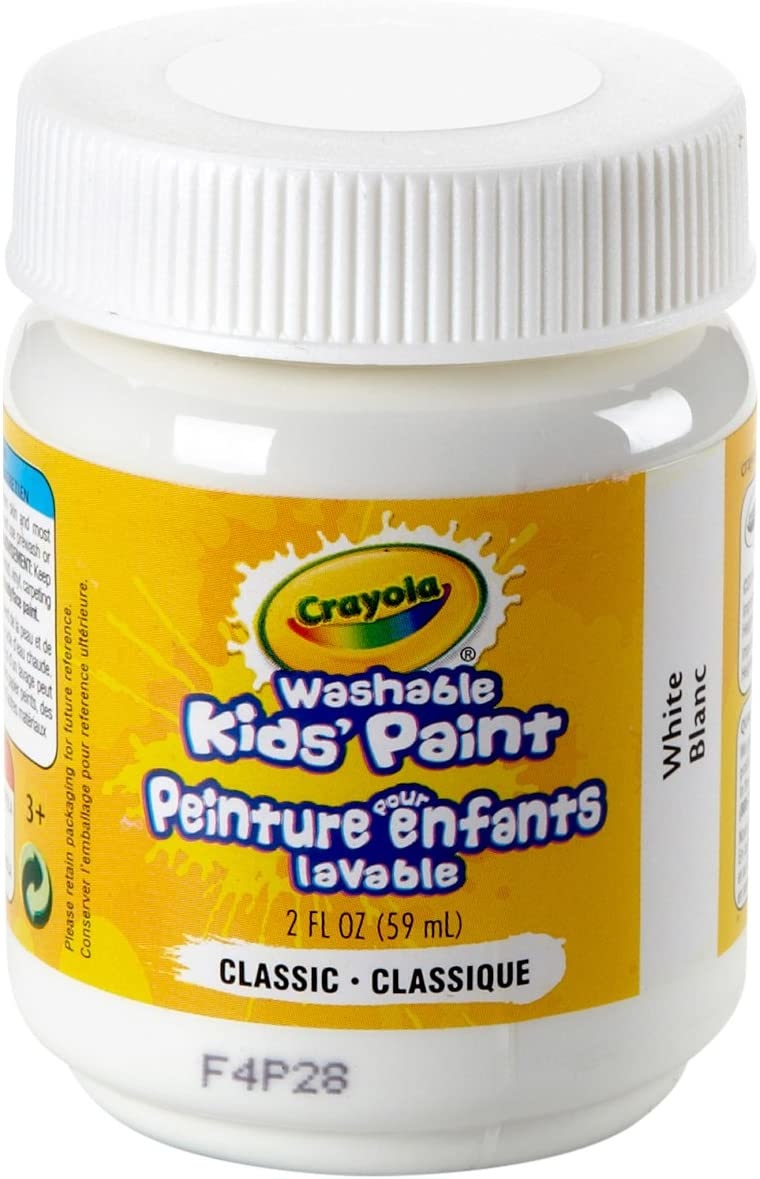 Crayola Washable Paint-2oz-White