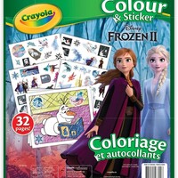 Frozen II - Colour & Sticker Book