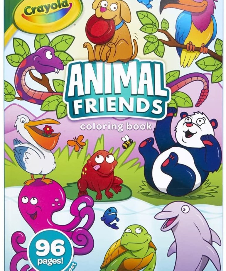 Crayola Animal Friends Coloring Book 96pg