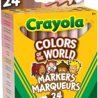 Crayola Colors of the World Markers 24pk