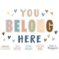 Everyone is Welcome You Belong Here Bulletin Board