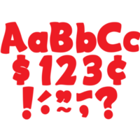 Funtastic 4" Letter Red