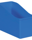 Blue Plastic Book Bin