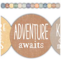 Moving Mountains Positive Sayings Border