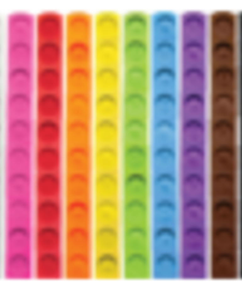 Numbers & Shapes Connecting Cubes