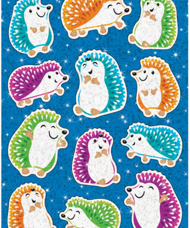 Colorful Hedgehog Stickers