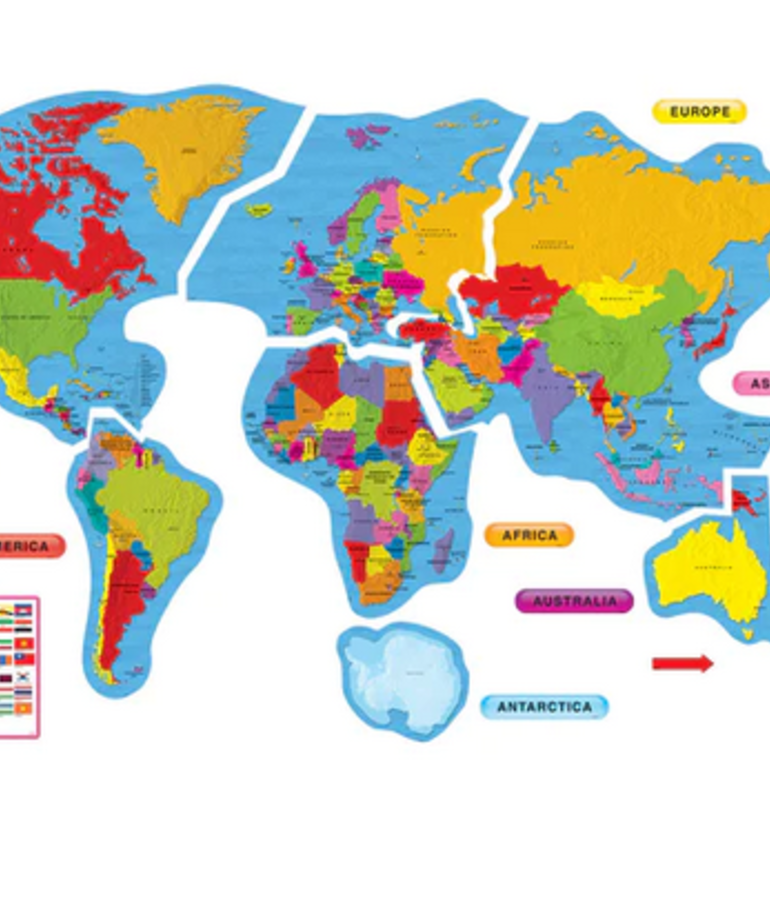 Continents & Countries Bulletin Board Set