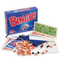 Bingo with Wooden Numbers