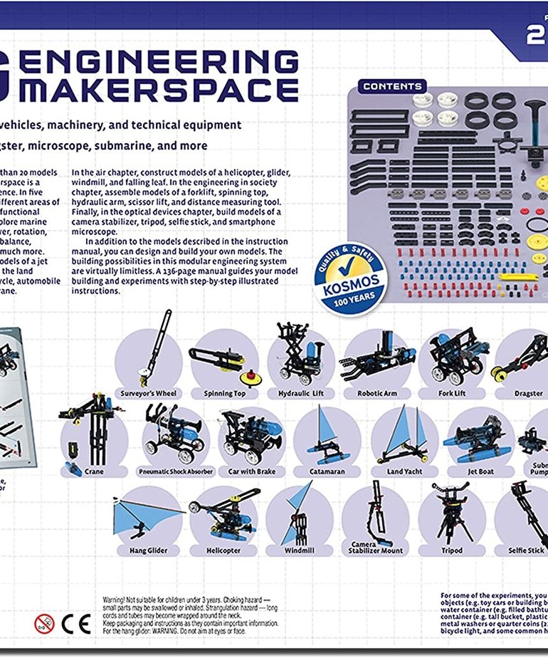 The Big Engineering Makerspace Experiment Kit