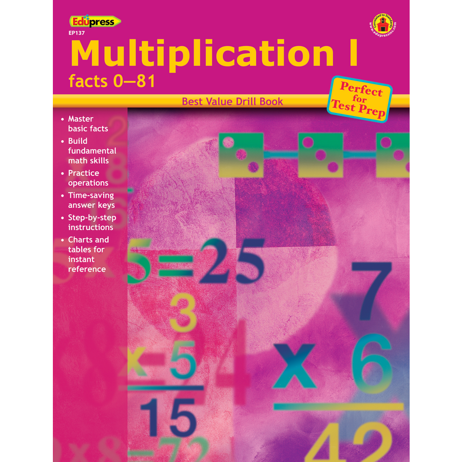 Best Value Drill Book Multiplication 1