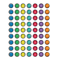 Pete the Cat Groovy Button Mini Stickers
