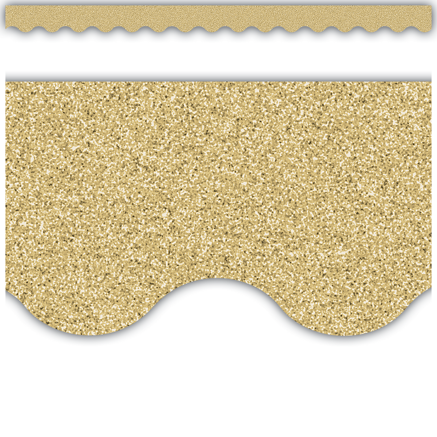 Gold Glitz Border