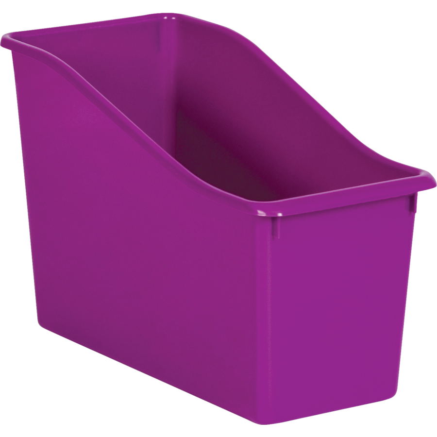 Purple Book Bin