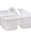 White Plastic Storage Caddy