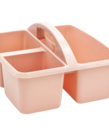 Blush Plastic Storage Caddy