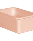 Blush Small Plastic Storage Bin