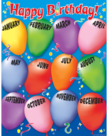 Happy Birthday 2 Chart