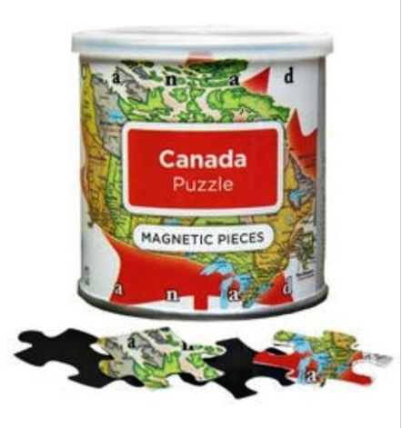 Canada Magnetic 100 pce Puzzle