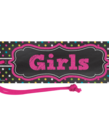 Chalkboard Brights Magnetic Girls Pass