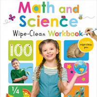 First Grade Math/Science Wipe Clean Workbook