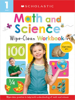 First Grade Math/Science Wipe Clean Workbook