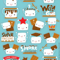 Scented Stickers Smores
