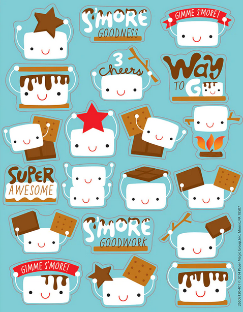 Scented Stickers Smores