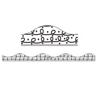 Black Loops Magnetic Border