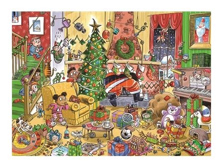 Catching Santa 350pc Family Puzzle