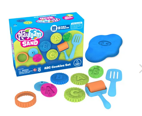 Playfoam Sand ABC Cookies Set