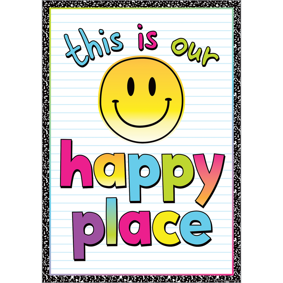 Brights 4Ever This is our Happy Place Poster
