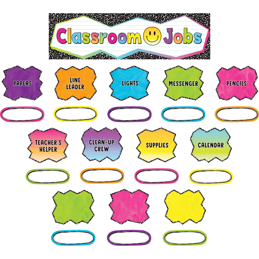 Brights 4Ever Classroom Jobs Mini Bulletin Board