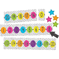 Brights 4Ever Number Line Bulletin Board