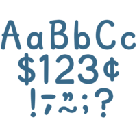 Modern Classic 4" Letters- Slate Blue