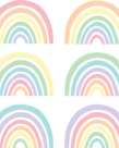 Pastel Pop Rainbow Accents