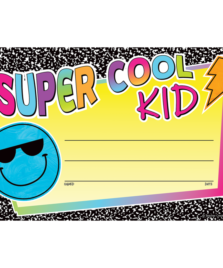 Brights 4Ever Super Cool Kid Award