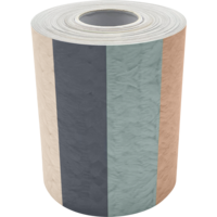 Everyone is Welcome Stripes Straight Rolled Border