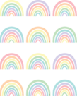 Pastel Pop Rainbows Mini Accent