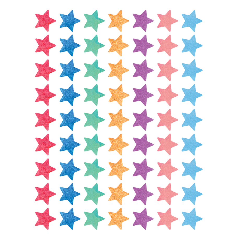 Watercolor Stars Stickers