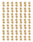 Gold Foil Stars
