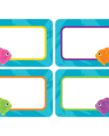 Colorful Fish Name tags/labels