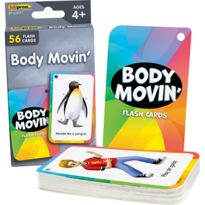 Body Movin' Flashcards