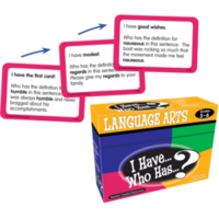 I Have ...Who Has?  Language Arts Gr. 5-6
